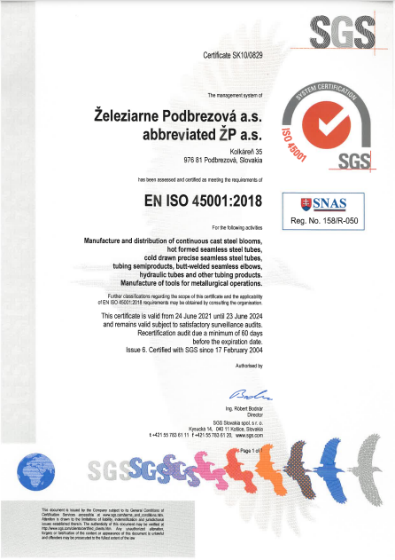 EN ISO 45001